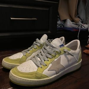 GOLDEN GOOSE NEON SNEAKERS